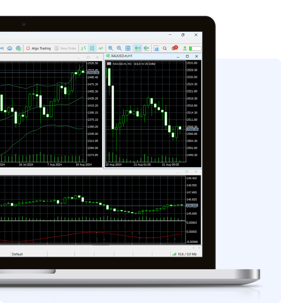 MetaTrader5 platform desktop interface