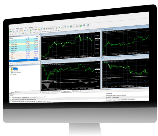 MetaTrader4 interface